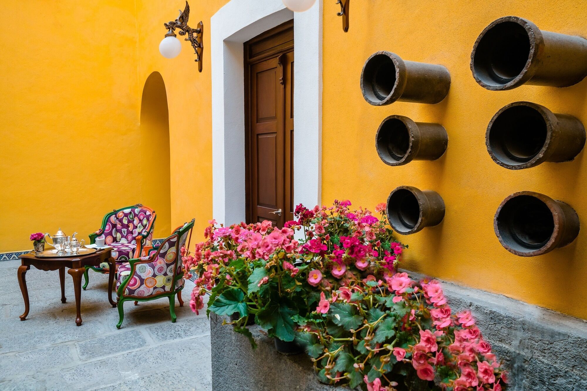 Hotel Marques Del Angel Puebla Bagian luar foto