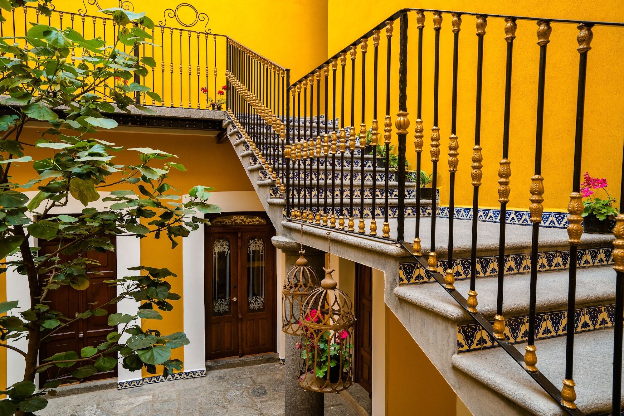 Hotel Marques Del Angel Puebla Bagian luar foto